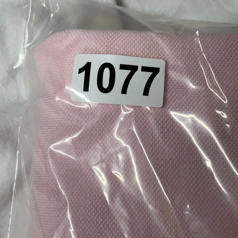 J Crew oarsman Mens Pink Long Sleeve Polo Shirt Size L Cotton Collared Casual‎